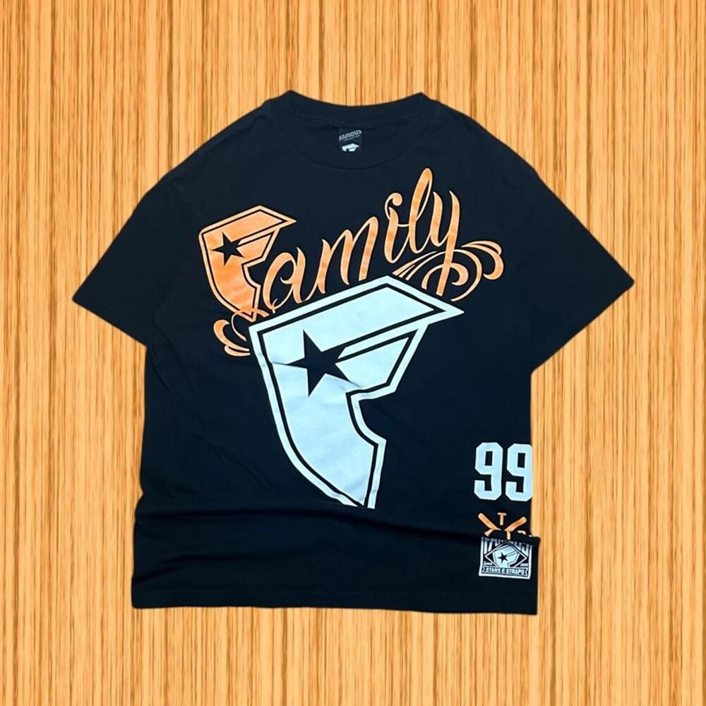Famous Stars And Straps Front & Back Family 99 Graphic T-Shirt